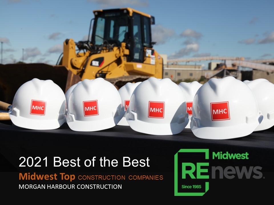 MHC Ranks #34 as a Midwest 'Top Construction Company' by MWREN